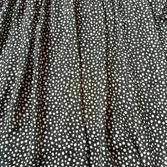 Zara | Sheer polka dot long sleeve dress - Picture 3 of 12